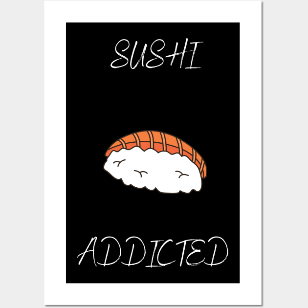 sushi addicted Wall Art by Fredonfire